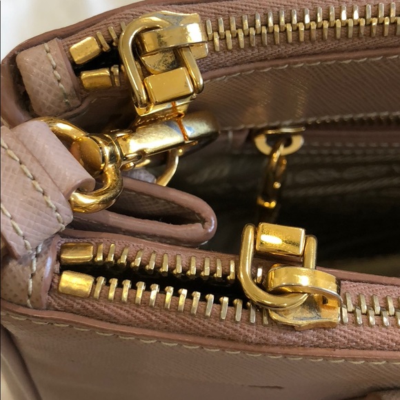 Prada Cammeo Small Saffiano Lux Leather Bag - Picture 6 of 8